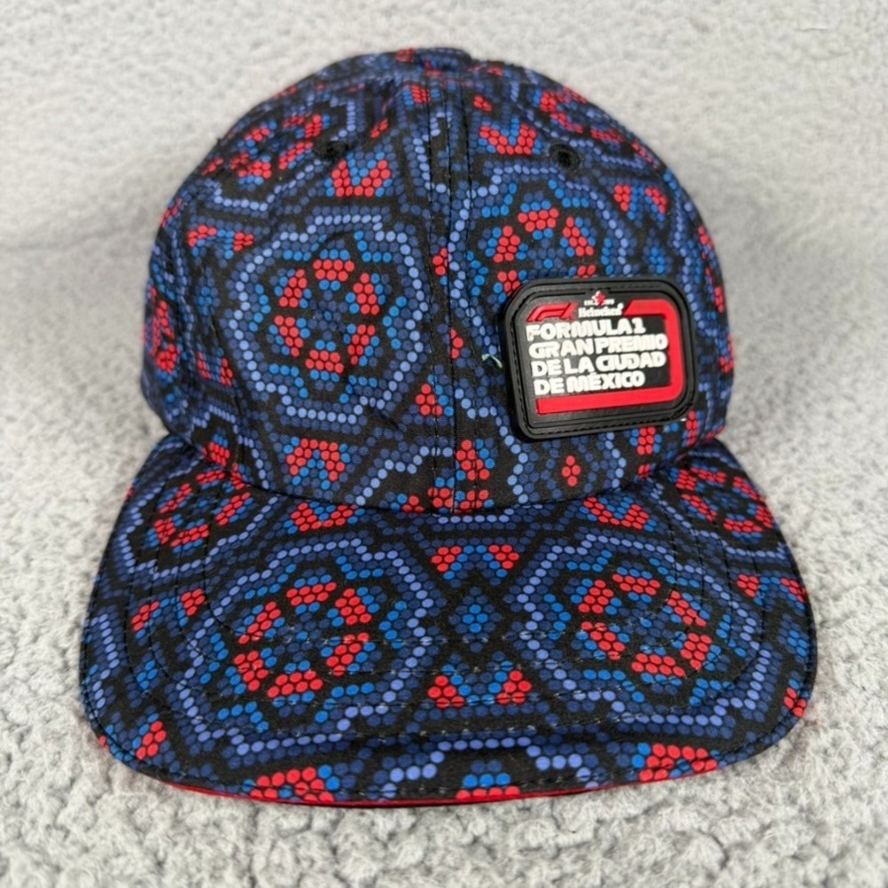 Formula 1 Strapback Cap Unisex Geometric Gran Premio Mexico Racing Heineken Logo